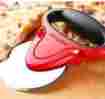 98399481050 0009839948105 Microplane Slicer Pizza Cutter Stainless Steel Wheel Kitchen Nonstick Handle Grip New