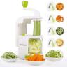 003856 Sedhoom Vegetable Veggie Spiralizer Spiral Slicer Cutter With Blades New