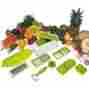 023100 Nicer Dicer Vegetable Fruit Slicer 12 Pieces Chopper Processor Cutting Cheese Potato 798295023100
