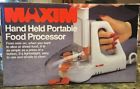 051387070018 Maxim Vintage Hand Held Portable Food Processor New