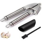 0611029394096 0611029394058 Garlic Presses Press And Peeler Set Stainless Steel 611029394058