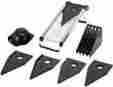 07 587 Vonshef V Shaped Multi Slicer With 5 Blades Inc Mandoline And Storage