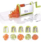 0702245576769 Spiralizer Vegetable Slicer Heavy Duty Spiral With Container