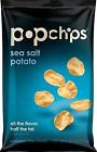 082666711063 Popchips Potato Chips Sea Salt Super Share 6.25 Oz Pack Of 6 Best By 10 15 2016