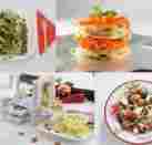 11852 Padorno World Cusine Vegetable Slicer Spiralizer Cutter Food Chopper Fruit Multiblade Peeler Kitchen 760853611852