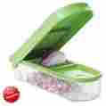 142626 Branded Green Onion Slicer Chopper Dicer Vegetable Kitchen Pressing Food Mill Container 0721058142626