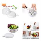 190033676874 Makerhawk Salad Cutter White Bowl Chopper Second Dual