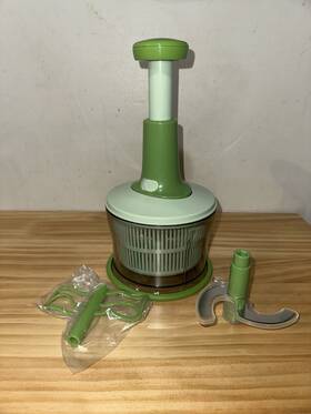 2lbdepot 2 Lb. Depot 262387090760 Manual Food Chopper - Hand Effortless Vegetable Cutter S