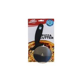 B58a3 21st Century Just Grill It Pizza Cutter 3.5 Inch Metal Wheel With Black Plastic Handle