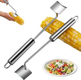 2pcs Corn Peeler For On The Cob Stainless Steel 598481871704 Stripper Tool 13z