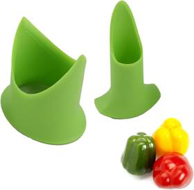 1da1xiao 2pcs/set Pepper Corer Chili Peppers Seed Tomatoes Fruit Vegetable Core Separator