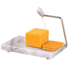 317449 Bp Marble Board With Cheese Slicer