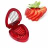 34oz161333zdztd3754 Unbranded Kitchen Simply Mini Strawberry Slicer Cutter Stainless 3791622477147