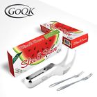 3656 Goqk Fruit Watermelon Slicer Corer Set Of 2 Forks Made Premium 730750393656