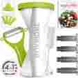 Ag-11 4-in-1envihome Envihome Maker Vegetable Spiralizer Zoodle 4-blade Spiral Veggie Slicer 687299623716