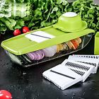 4317887936 Shule Mandolin Slicer Vegetable With Interchangeable Stainless Steel 713803297705