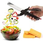 4317892585 Geecook Clever Cutter Food Chopper Stainless Steel Kitchen 723247383988