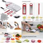43188-235845 Abbto Adjustable Mandoline Slicer And Peeler Julienne Wavy 615116326755