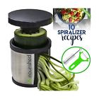 4335496313 Hand Held Spiralizer Vegetable Slicer Zoodle Maker Veggie Spiral Cutter