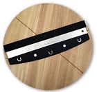 4335504095 Checkered Chef Premium Pizza Cutter And Cutting Board Set Rocker