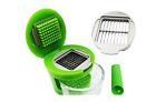 4335508408 Chefs Mate Garlic Press And Slicer Professional Stainless 726084724174