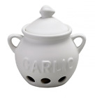 43606 Hic Harold Garlic Clove Keeper Vented Ceramic Storage 781723436061