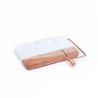 492001118240 Threshold Marble And Wood Cheese Slicer