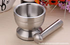 4fbppjikq Unbranded Double Stainless Steel Garlic Grinder Suitable For 4894679228331