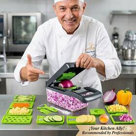 D0102hhdfap 5 Core 9 In 1 Vegetable Chopper Cutter Slicer Dicer Onion Food Processor Kitchen Tool
