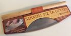 5001630203 Pizzacraft New Rocking Pizza Cutter Knife Stainless Steel Hardwood Handle
