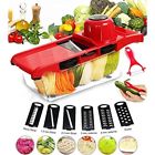 50067 Fukaitsy Mandoline Slicer Vegetable Adjustable Blades With Peeler 6908923434084
