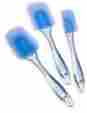 570-1121 Wilton Easy Flex 3-piece Silicone Spatula Set Blue