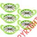5xnew Fruit Kitchen Cutter Divider Steel Slicer Multifunctional Melon Stainless