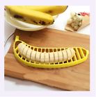 654754169706 Unbranded Practical Banana Cutter Fruit Slicer Chopper Chic