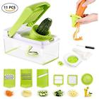 659521073378 Preup Mandoline Slicer Include Spiralizer Vegetable Dicer Julienne