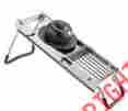 7-34494-10829-3 Lem Stainless Steel Vegetable Slicer W 5 Interchangeable Blades