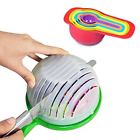 702455021813 Aishn Salad Cutter Bowl And Measuring Spoon For
