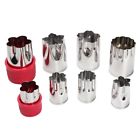 704280300606 Lohome Vegetable Cutter Mold Set Of Stainless Steel