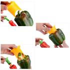712356909882 Unbranded Pepper Corer Remover Vegetable Fruit Deseeder Pratical