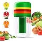 748476136198 Chugod Handheld Spiral Slicer Vegetable Spiralizer Veggie Zucchini