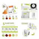 748476136457 Chugod Mandolines Slicers Spiralizer Vegetable Slicer Foldable Strongest