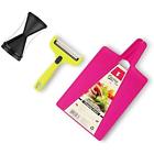 755675448922 Best Mandolines Slicers Pink Piece Vegetable Spiralizer Cutter