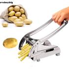 756353175260 Unbranded French Fry Potato Chip Cutter Vegetable Slicer