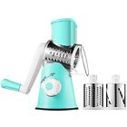 761780457063 Mandolines Slicers Round Mandoline Drum Rotary Cheese Grater