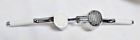 790683740088 Pedrini White Garlic Press Self Cleaning Brush Made