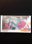 8437009866580 Doiy Fixie Bicycle Shaped Pizza Cutter Two Cutting