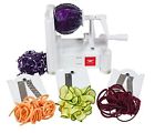 8537 Paderno World Cuisine Vegetable Slicer Chopper Fruit Cutter Veggie Dicer Peeler Spiralizer Twister 781176058537