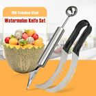 8884161336398 Ounona Melon Baller Fruit Slicer Watermelon Knife Set