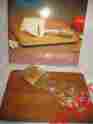 9105 Teak Board Stainless Steel Planner Slicer Julie Pomerantz New Nib Vintageteak Wood Mid Century Cheese