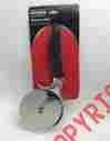 93844576574389 Cooking Concepts Pizza Cutter With Cover 4in Stainless Steel Black Handle New